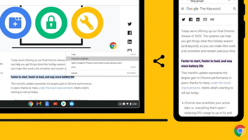 This New Google Chrome Feature Lets You Link To Highlighted Website Text