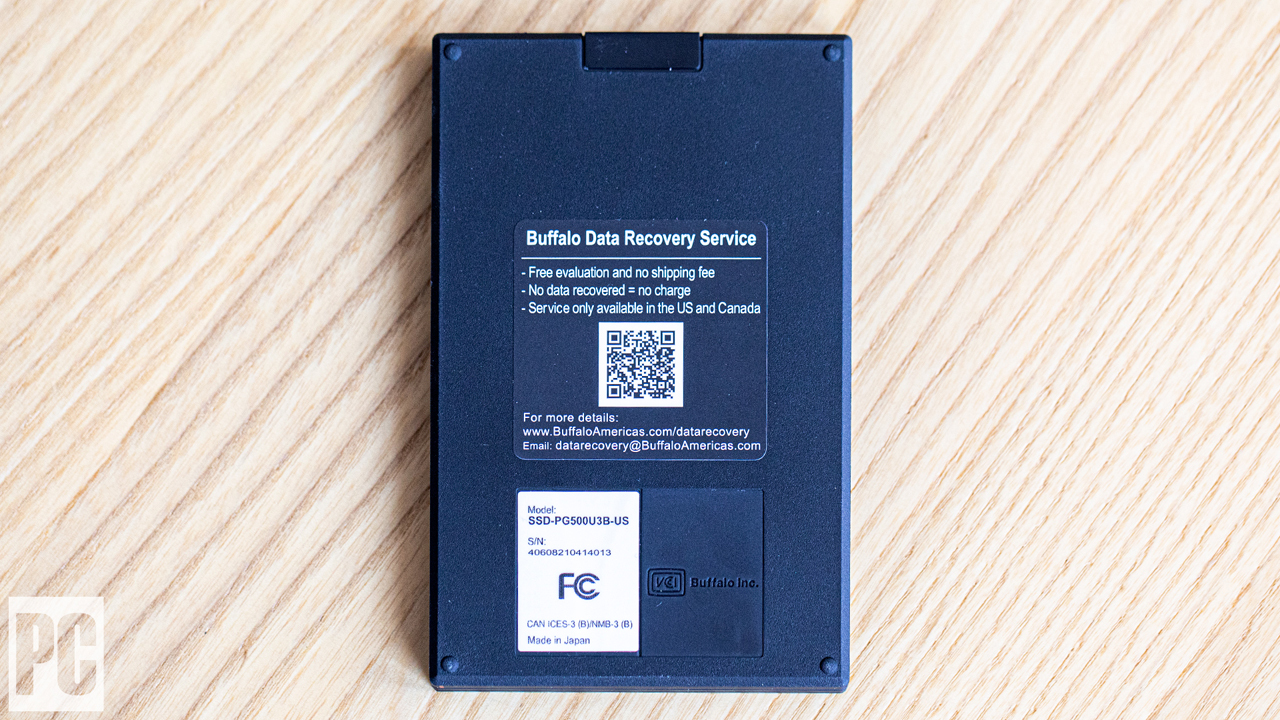 Buffalo SSD-PG SSD portatile inferiore