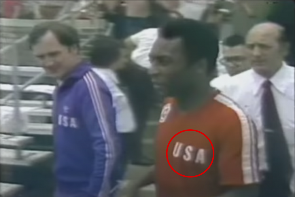 Ricorda quando Pelé ha giocato per gli Stati Uniti nella Coppa del Bicentenario كأس