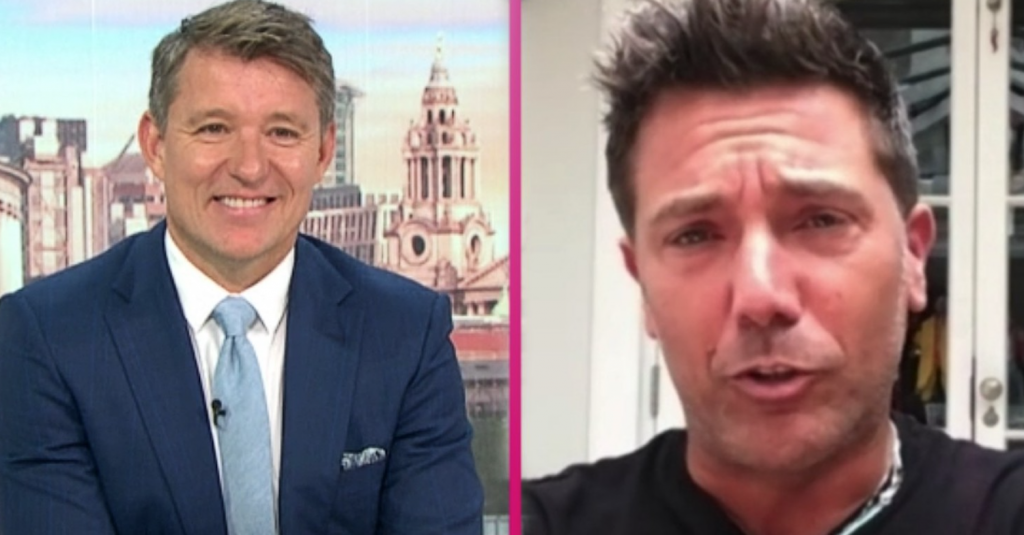 On GMB today, Ben Shephard made a blunder while interviewing Gino D'Acampo