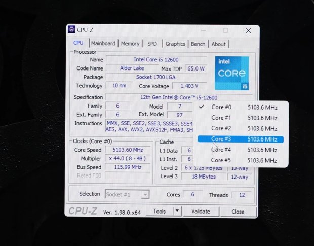 Intel Core i5-12400 OC'd a 5.2GHz, Beats Core i9-12900K Pants 04 |  TweakTown.com