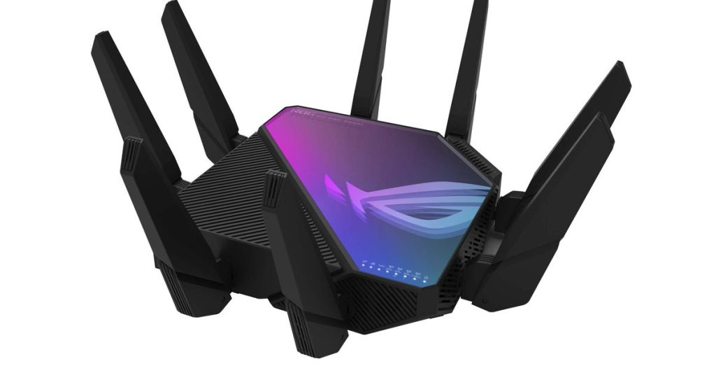 Asus afferma che questo è il primo router di gioco Wi-Fi 6E quad-band al mondo