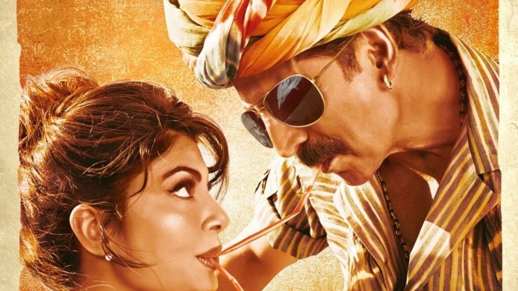Jacqueline Fernandez sogna una "storia d'amore magica" con Akshay Kumar nel poster di Bachchan Pandey.  guardalo |  Bollywood