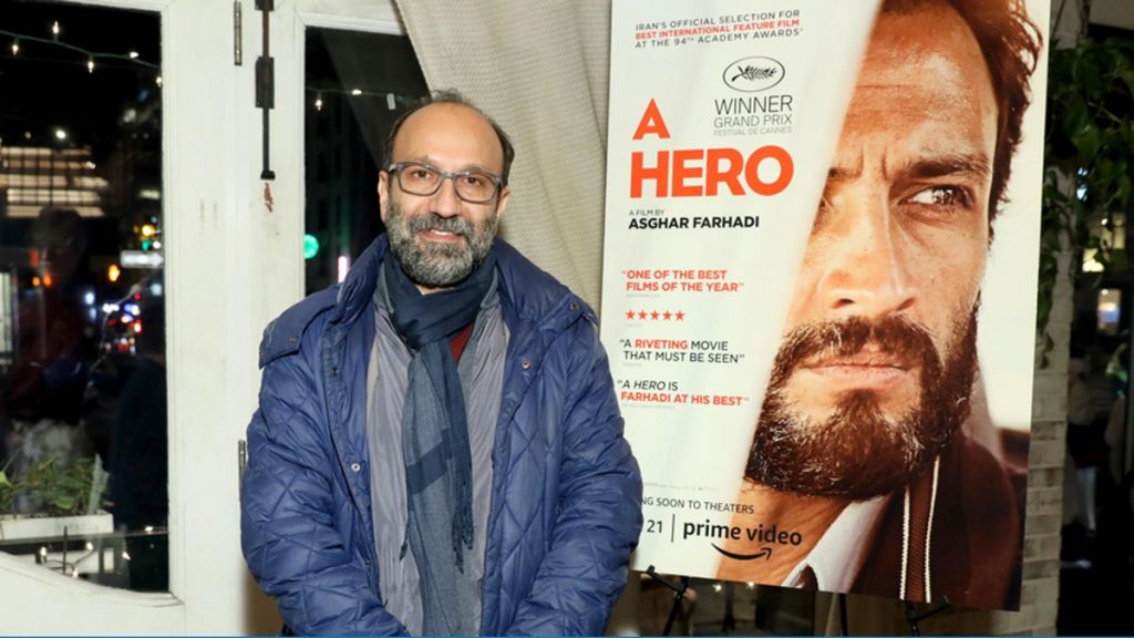 Il premio Oscar Asghar Farhadi è stato accusato di aver rubato un eroe