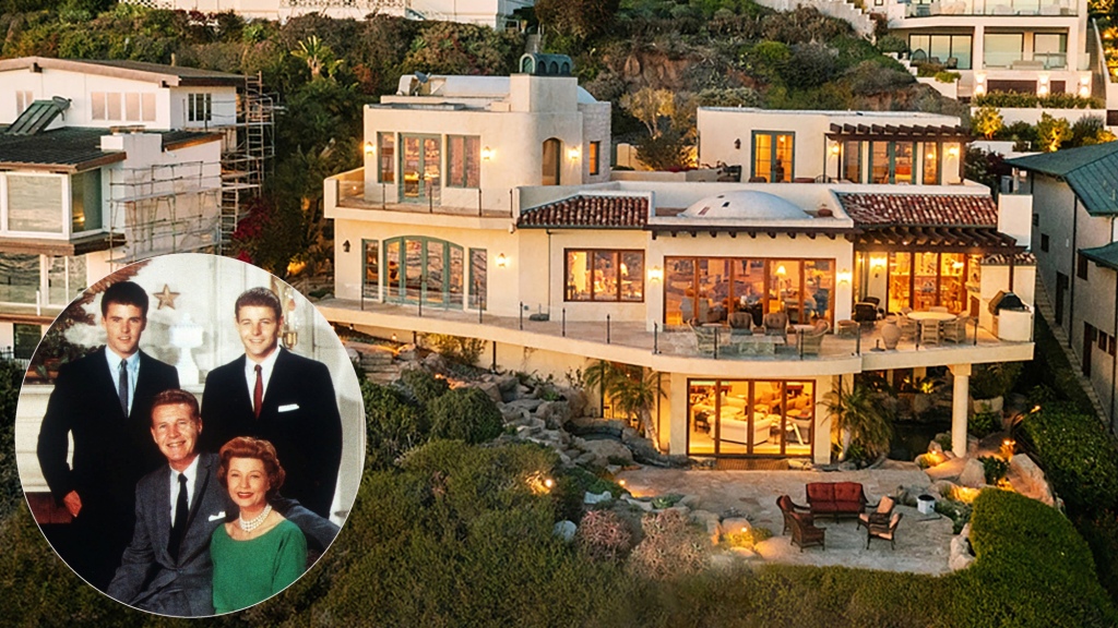 Villa californiana da 40 milioni di dollari legata alla vita reale di Ozzie e Harriet