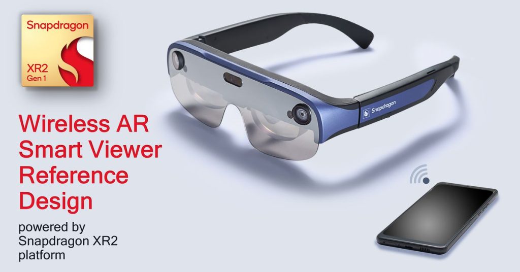 I nuovi occhiali AR di Qualcomm sono più sottili e wireless
