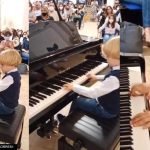 Un bambino italiano di 5 anni lascia i fan stupiti dalla sua esibizione al pianoforte sul pezzo di Mozart