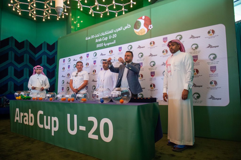 Il sorteggio della Coppa Araba U-20 colloca il paese ospitante insieme a Iraq e Mauritania