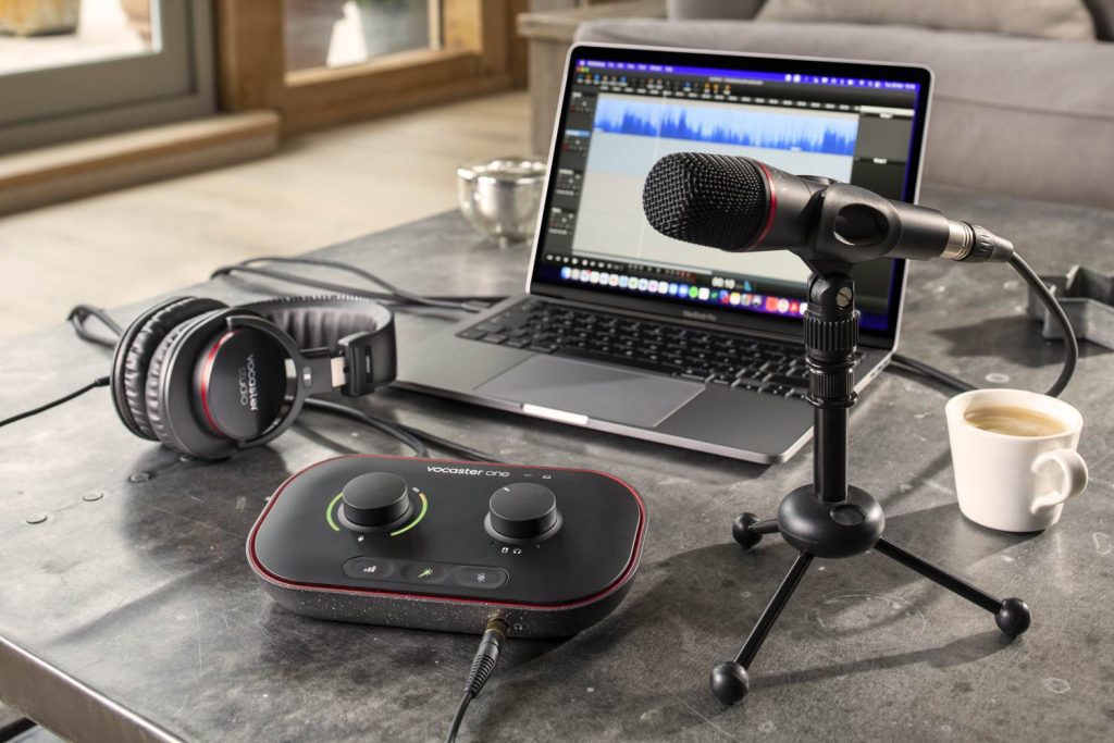 NAMM 2022: Focusrite introduce le nuove interfacce di podcasting Vocaster