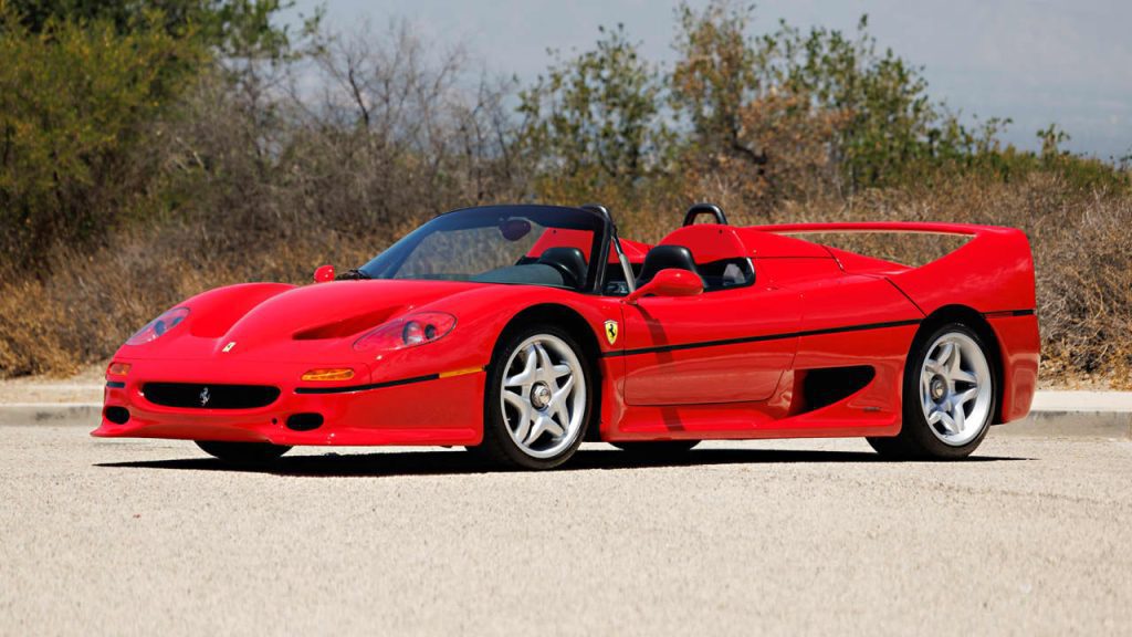 La Ferrari F50 di Mike Tyson potrebbe aggiudicarsi 5,5 milioni di dollari all'asta