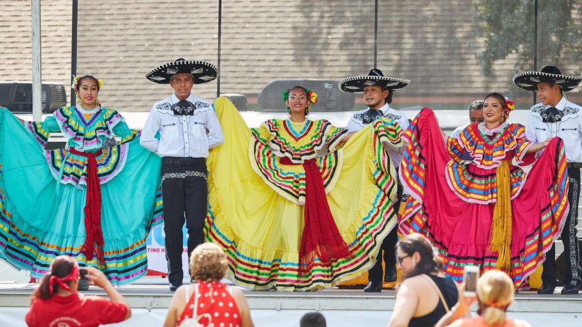 Mexican cultural entertainment at Tampa Taco Fest. Photo provided by Tampa Taco Fest.