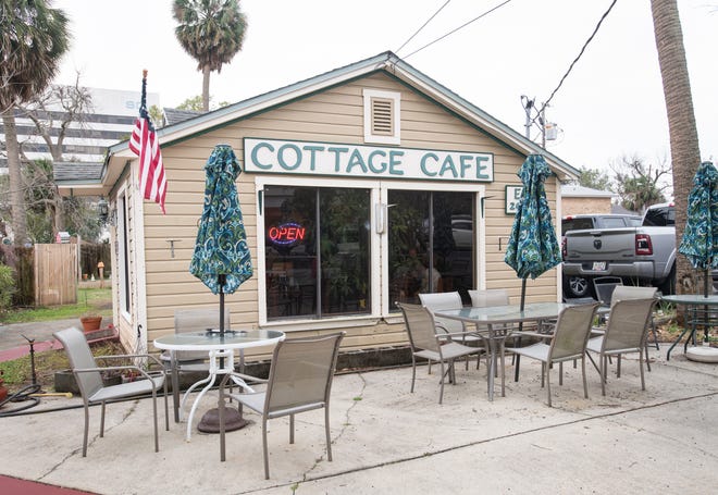 Il Cottage Cafe al 203 di West Gregory Street nel centro di Pensacola giovedì 18 febbraio 2021.