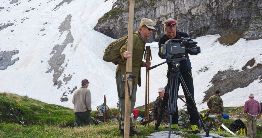 Il regista e sciatore Chris Anthony è in "missione" per condividere la storia dei soldati della 10th Mountain Division a Mt Mangart